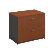 Bush Business Furniture Series C Lateral File Cabinet in Light Oak