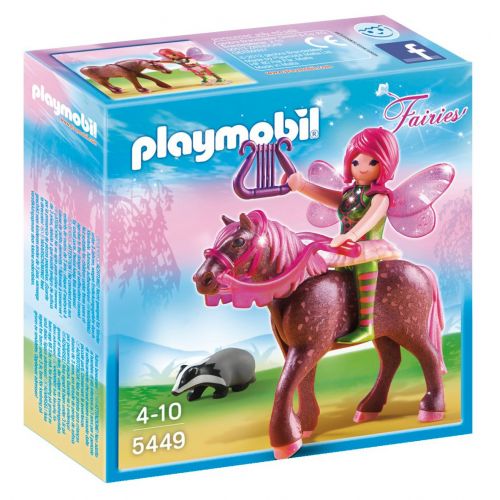 플레이모빌 PLAYMOBIL Forest Fairy Surya with Horse Playset