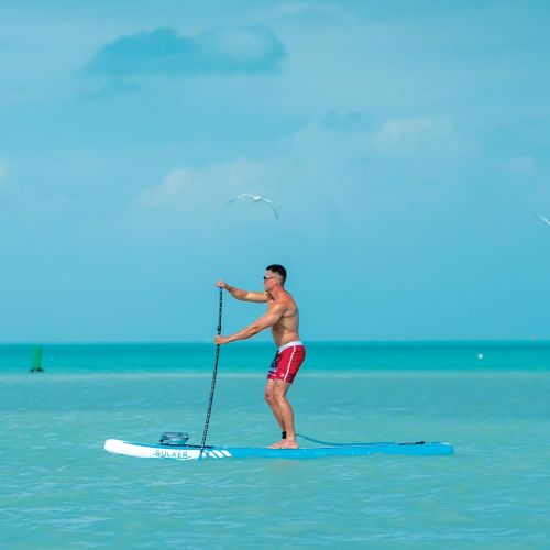  IROCKER iROCKER Inflatable Sport Stand Up Paddle Board 11 Long 31 Wide 6 Thick SUP Package