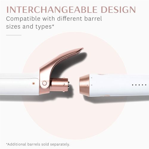  T3 - Twirl Trio Interchangeable Curling Iron | Custom Blend Ceramic Three Barrel Professional Curling Iron Set for Endless Styling Possibilities | 1 Inch, 1.25 Inch, and 1.5 Inch C