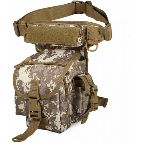  OutdoorCrazyShopping Multifunction Outdoor Sport Climbing Travel Leg Pack Military Tactical Leg Hiking Travel Bags Camping