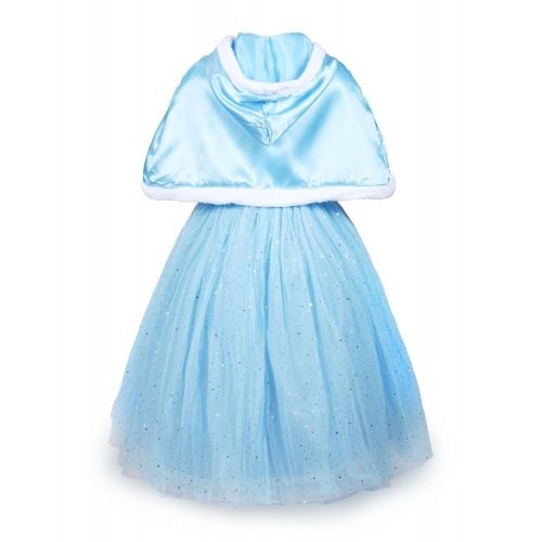  ReliBeauty Girls Sparkle Sequin Princess Dress Costume