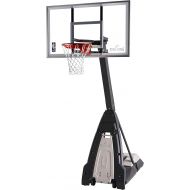 Spalding NBA The Beast Portable Basketball System - 60 Glass Backboard