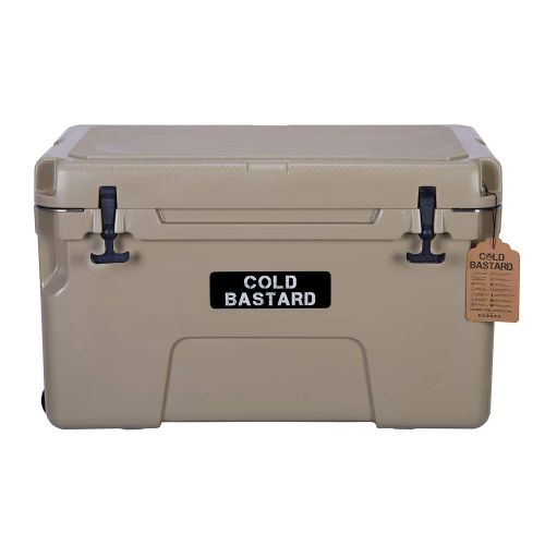  COLD BASTARD COOLERS 50L TAN Cold Bastard PRO Series ICE Chest Box Cooler Free Accessories