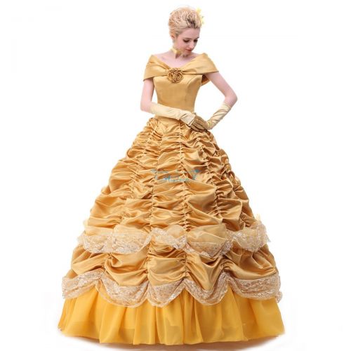  Angelaicos Womens Layered Prom Dresses Palace Queen Costume Cloak Petticoat