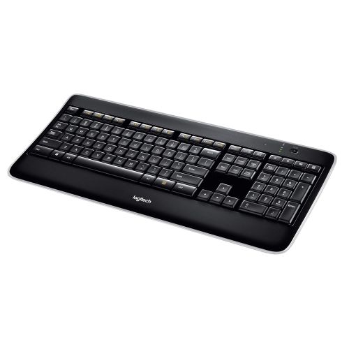로지텍 Logitech K800 Wireless Illuminated Keyboard  Backlit Keyboard, Fast-Charging, Dropout-Free 2.4GHz Connection