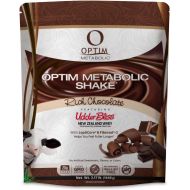 Optim Metabolic Meal Replacement Shake with Clinically Proven Ingredients for Weight Management, Grass Fed Hormone Free Whey Protein, High Fiber, Low Carb, Strawberry, 30 Servings