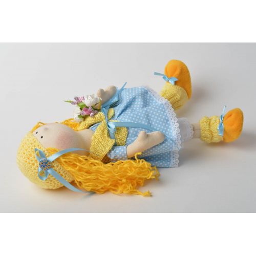  MadeHeart | Buy handmade goods Handmade Doll Crocheted Doll Interior Doll Gift for Girls Unusual Doll