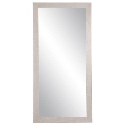  BrandtWorks, LLC AZBM077TS Floor Mirror, 32 x 66, Gray