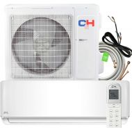 COOPER AND HUNTER Cooper & Hunter Sophia Wall Mount 9,000 BTU 115V 22.5 SEER Ductless Mini Split Air Conditioner Heat Pump with WiFi module and Installation Kit