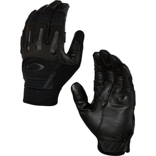 오클리 [아마존베스트]Oakley Transition Tactical Mens Snow Snowmobile Gloves - Jet Black/Medium