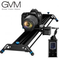 [아마존 핫딜] [아마존핫딜]GVM Great Video Maker GVM Motorized Camera Slider Aluminum Alloy Slider Time Lapse Video Shot Camera Dolly Slider with Controller for DSLR Camera DV Video Camcorder Film Photography, Load up to 44 lbs