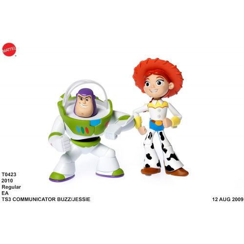 마텔 Brand: Mattel Disney / Pixar Toy Story 3 Action Links Mini Figure Buddy 2Pack Communicator Buzz Jessie