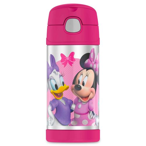 써모스 Thermos Funtainer 12-Ounce Minnie Mouse Beverage Bottle
