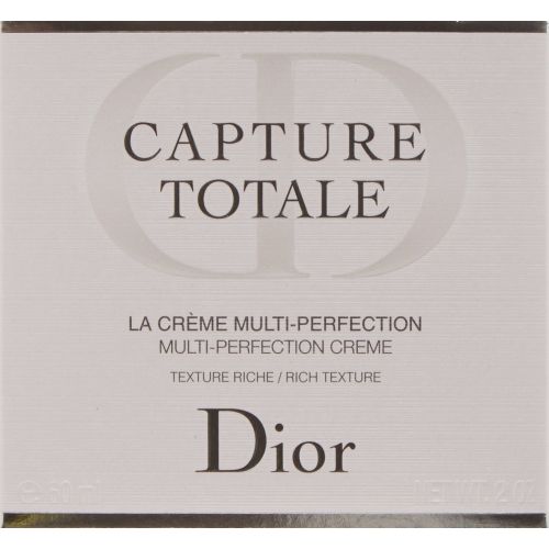  Christian Dior Capture Totale Multi Perfection Creme, Rich Texture for Women, 2 Ounce