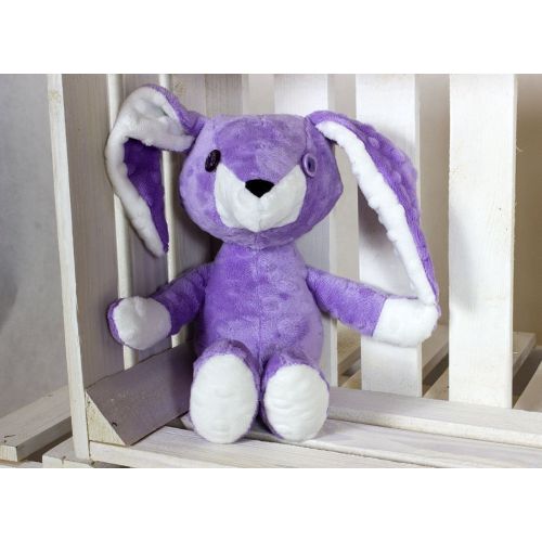  NuvaArt Stuffed Bunny, Plush Rabbit, Handmade Bunny, Soft Toy, Mascot Bunny, Ernest