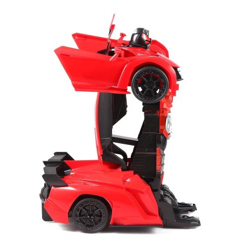  Goodfans 1:14 One-key Deformation Car Robot Simulation Model with Remote Controller Toy RC Vehicles