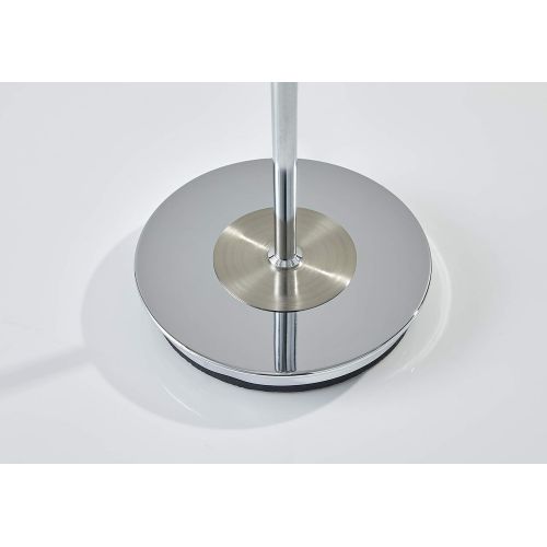  Adesso Metropolis 71.5 in. Floor Lamp - Adjustable Height, Smart Outlet Compatible. Freestanding Lamps