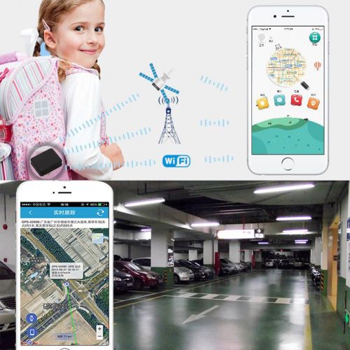  Alloet K8 Intelligent GPS Locator Vibration Alarm Tracker Apply for bike, electric vehicle, luggage and bags and home security
