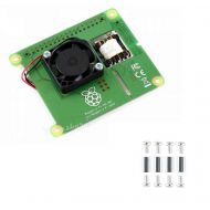 Pzsmocn Class 2 Device,Power Over Ethernet HAT for Raspberry Pi 3B+ and 802.3af PoE Network.5V/2.5A DC Output. 25mm25mm Brushless Fan for Processor Cooling.