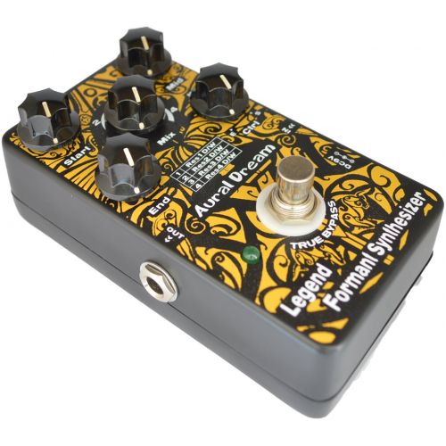  Aural Dream Legend Formant Synthesizer Guitar Effects Pedal with 9 Human Vowels based on expanding wah similar toTalk box,True Bypass