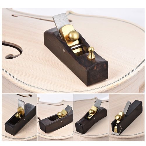  Ammoon ammoon Woodworking Plane Cutter Ebony Luthier Tool Set for Violin Viola Cello Wooden Instrument