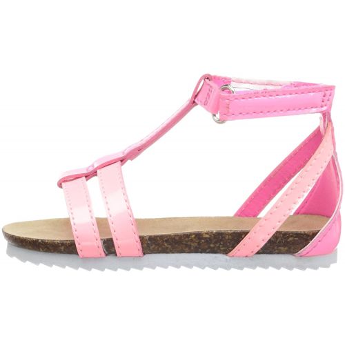  OshKosh+B%27Gosh Amazon.com | OshKosh BGosh Brae Girls T-Strap Sandal, Pink, 7 M US Toddler | Sandals