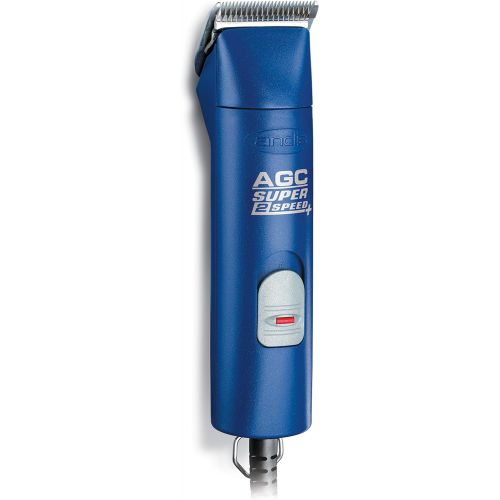  Andis ProClip AGC Super 2-Speed Detachable Blade Clipper, Professional Animal Grooming, Blue, AGC2 (22405)