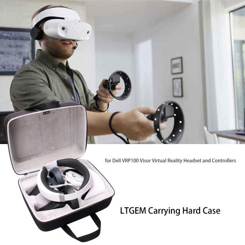 LTGEM Hard Carrying Case for Dell VRP100 Visor Virtual Reality Headset and Controllers