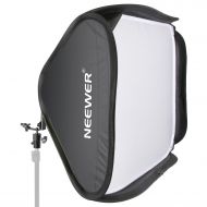 Neewer 24x2460cmx60cm Professional Protable Foldable Off-Camera Flash Photography Studio, Portrait Soft Box with L-shaped bracket & flash Ring, Outer Diffuser and Carrying Case