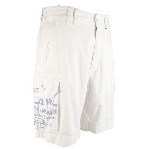 폴로랄프로렌 Polo Ralph Lauren Mens Classic Fit Printed Twill Cargo Shorts