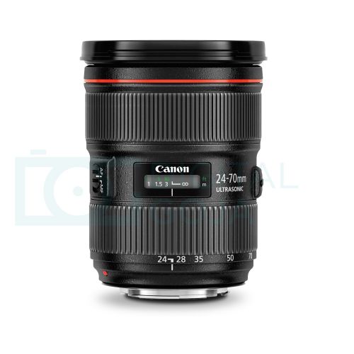 캐논 Canon EF 24-70mm f2.8L II USM Standard Zoom Lens wAdvanced Photo and Travel Bundle - Includes: Altura Photo Sling Backpack, SanDisk 64gb SD Card, Monopod and UV Protector