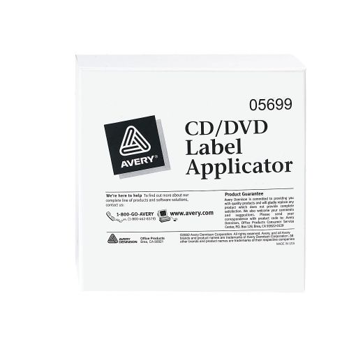  Avery CD/DVD Label Applicator ( 5699 ), Black