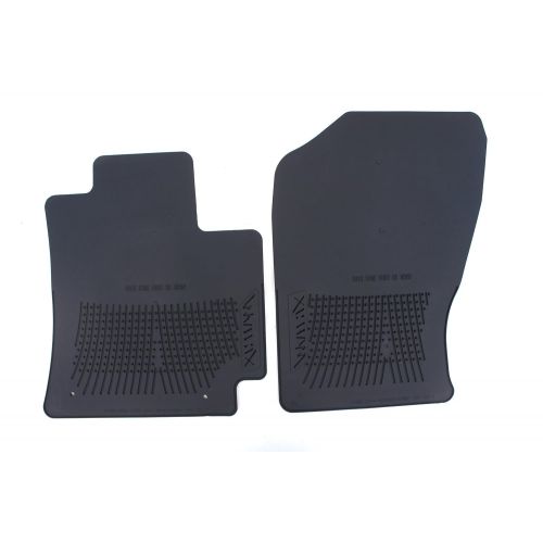  Genuine Toyota Accessories PT908-1201W-02 Front All-Weather Floor Mat - (Black), Set of 2
