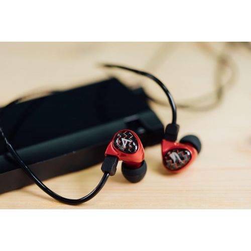  Astell&Kern Billie Jean In-Ear Monitors by Jerry Harvey Audio, Red