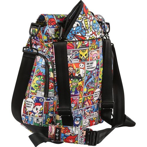  JuJuBe Be Sporty Backpack/Diaper Bag, Tokidoki Collection - Sushi Cars