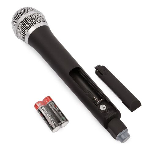  BOLY Boly Pro UHF Dual Wireless Cordless Microphone Mic System with Carrying Case