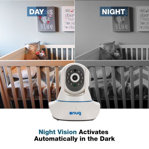  Snug Baby Monitor v2 - WiFi Video Camera with Audio for iPhoneSamsung