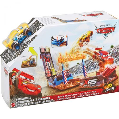 디즈니 Disney Pixar Cars XRS Mud Racing Big Air Drop Playset