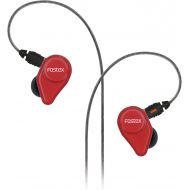 Fostex USA Fostex TE04 in-Ear Stereo Headphones with Detachable Cable and Microphone, Jet Black (TE-04BK), (AMS-TE-04BK)