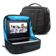 [아마존베스트]USA Gear Portable DVD Player Headrest Car Mount Display Case, Storage Bag Fits DBPOWER 9.5 Inch, Sylvania SDVD10408, Ematic EPD909, Azend BDP-M1061, Sony BDPSX910, More 7-10 Inches