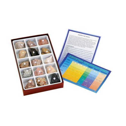  American Educational Products American Educational 15 Piece Sedimentary Rock Collection