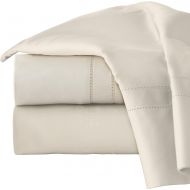 Pointehaven 620-CWH 620TC Long Staple Cotton Deep Pocket Oversized Sheet Set,White,Cal King