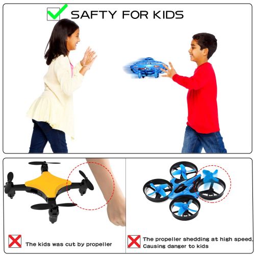  ZiWing Magic Flying Toy Ball RC Quadcopters Mini Drones for Adults and Kids Beginner 8 Year Old Up,Hand Controlled Drone Helicopter Gifts for Boys or Girls
