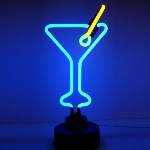  Neonetics Business Signs Martini Glass Neon Sign Sculpture