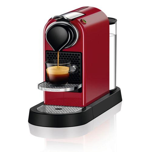 네슬레 Nestle Nespresso Nespresso CitiZ Espresso Machine, Red (Discontinued Model)