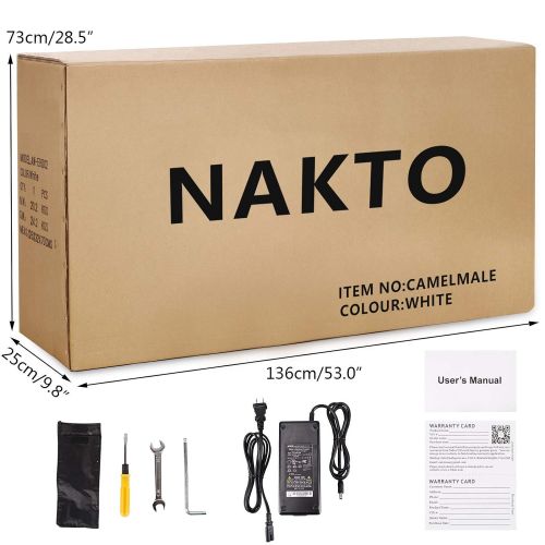  NAKTO 26 250W Electric Bicycle Sporting Shimano 6 Speed Gear EBike Brushless Gear Motor with Removable Waterproof Large Capacity 36V10A Lithium Battery and Battery Charger -Class A