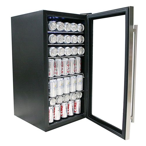  Kitchen sauce storage Whynter BR-125SD Beverage Refrigerator, Stainless Steel