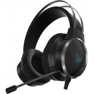 Acer Predator Galea 500 Gaming Headset, EQ Controller, 3D soundscape Technology, Virtual 7.1 Surround Sound and Gyro Sensor Built-in for Best VR Experience