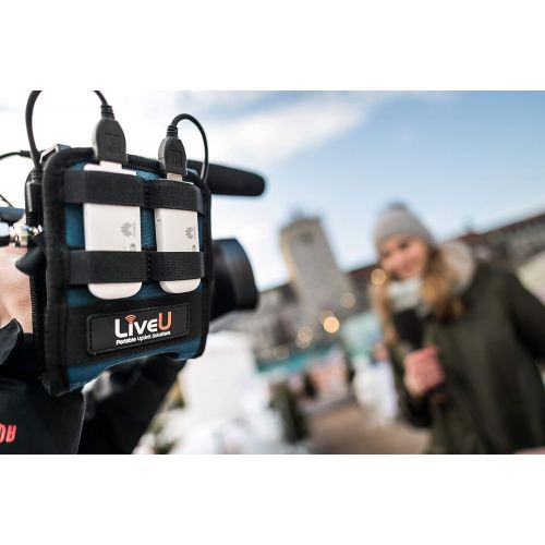  LiveU Solo Wireless Live Video Streaming Encoder for Facebook Live, Twitch, YouTube, and Twitter Live Video Streams